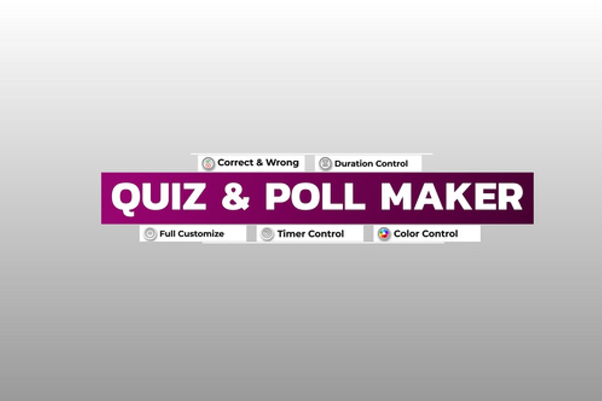 Quiz & Poll Maker for Premiere Pro