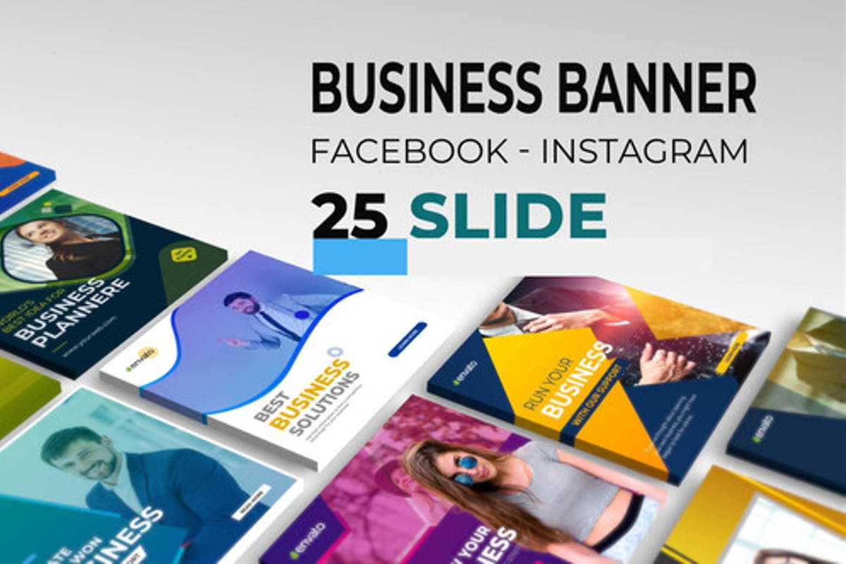 25 Business - Social Media Post Mogrt