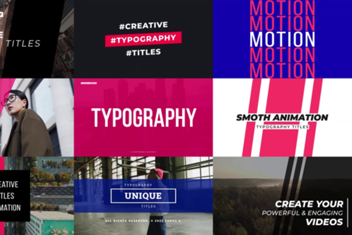 Typography 2.0 Premiere Pro