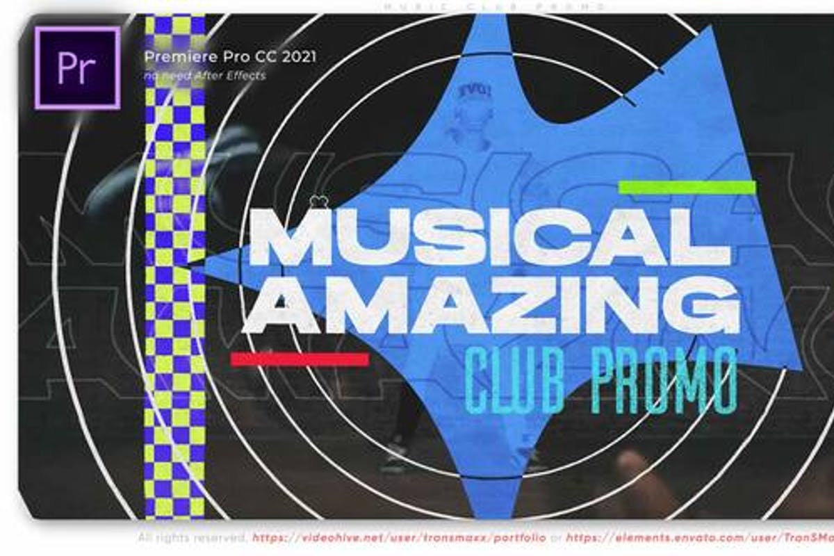 Music Club Promo for Premiere Pro