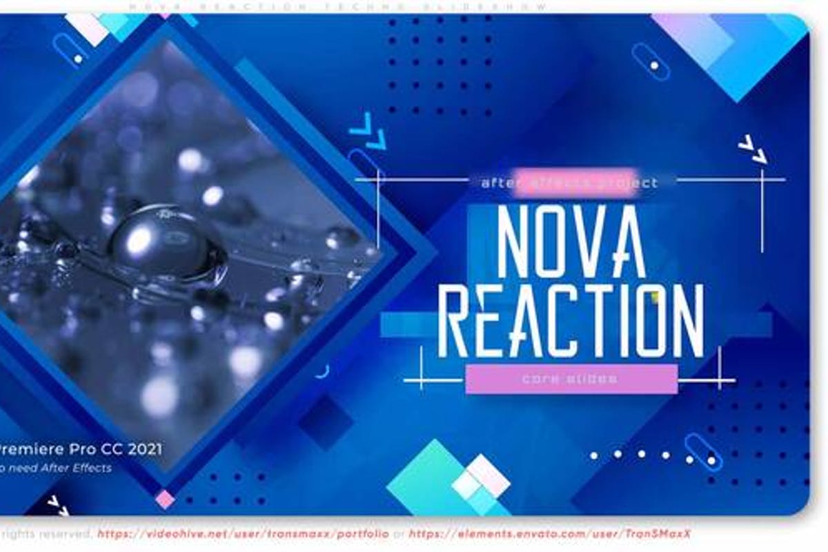 Nova Reaction Techno Slideshow
