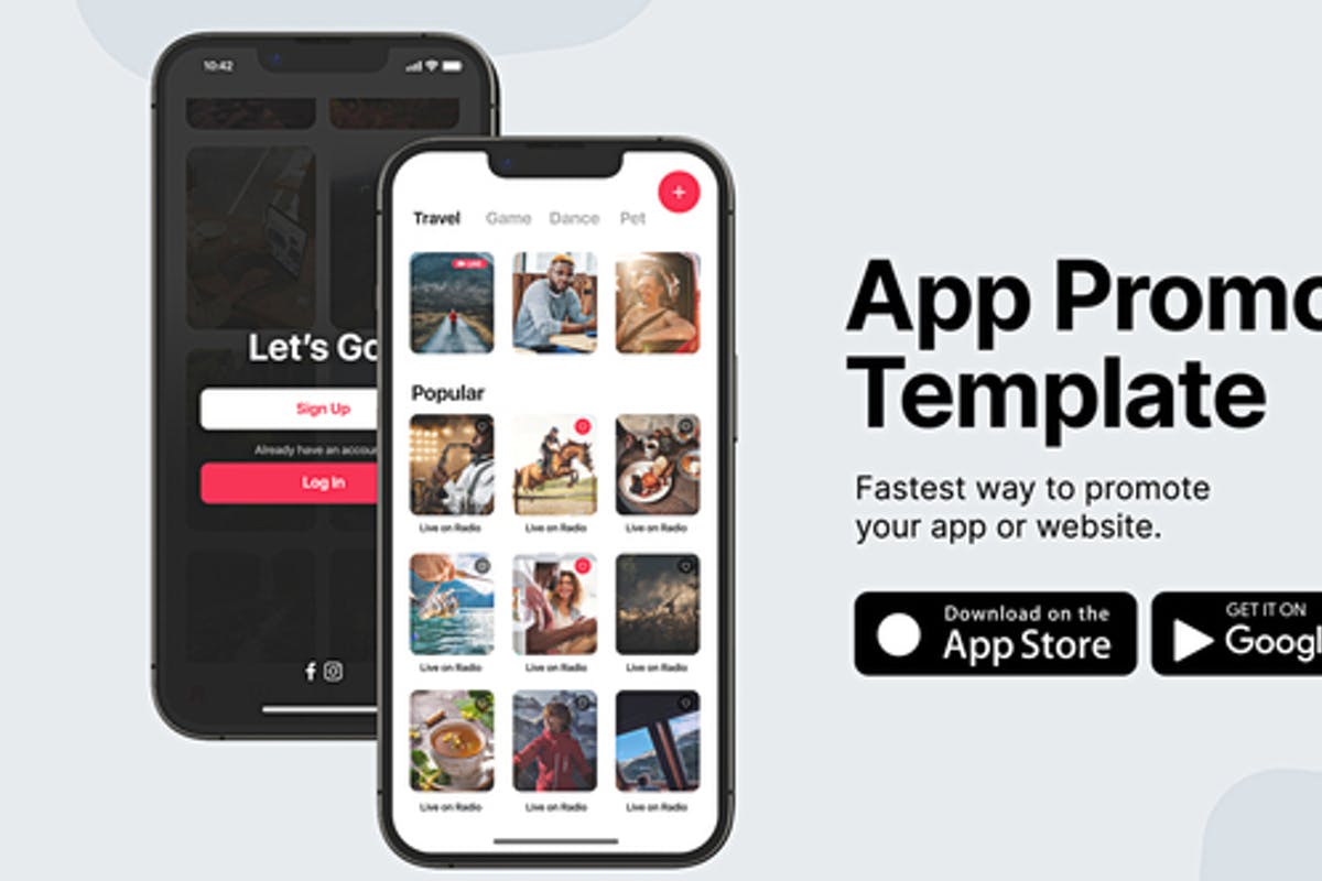 App Promo For Premiere Pro