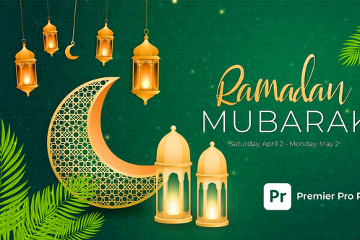 Ramadan Intro MOGRT For Premiere Pro