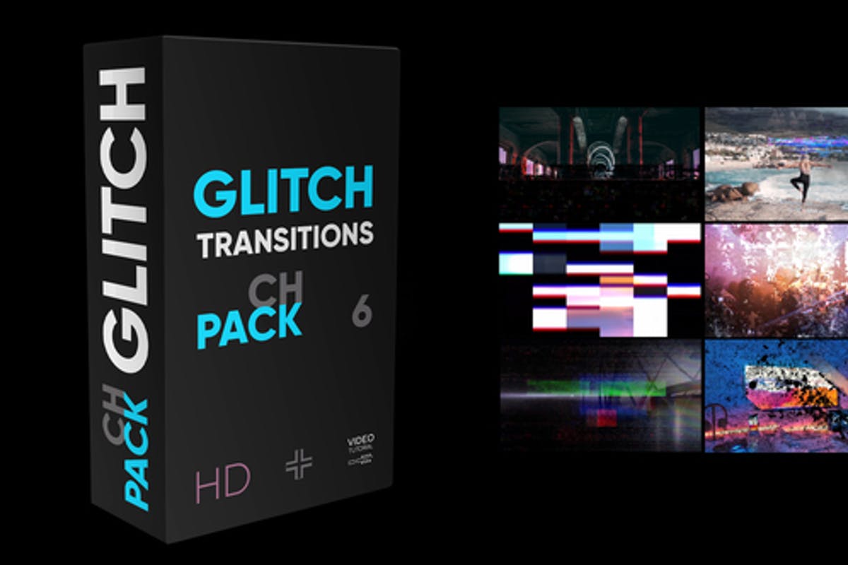 Glitch Transitions For DaVinci Resolve