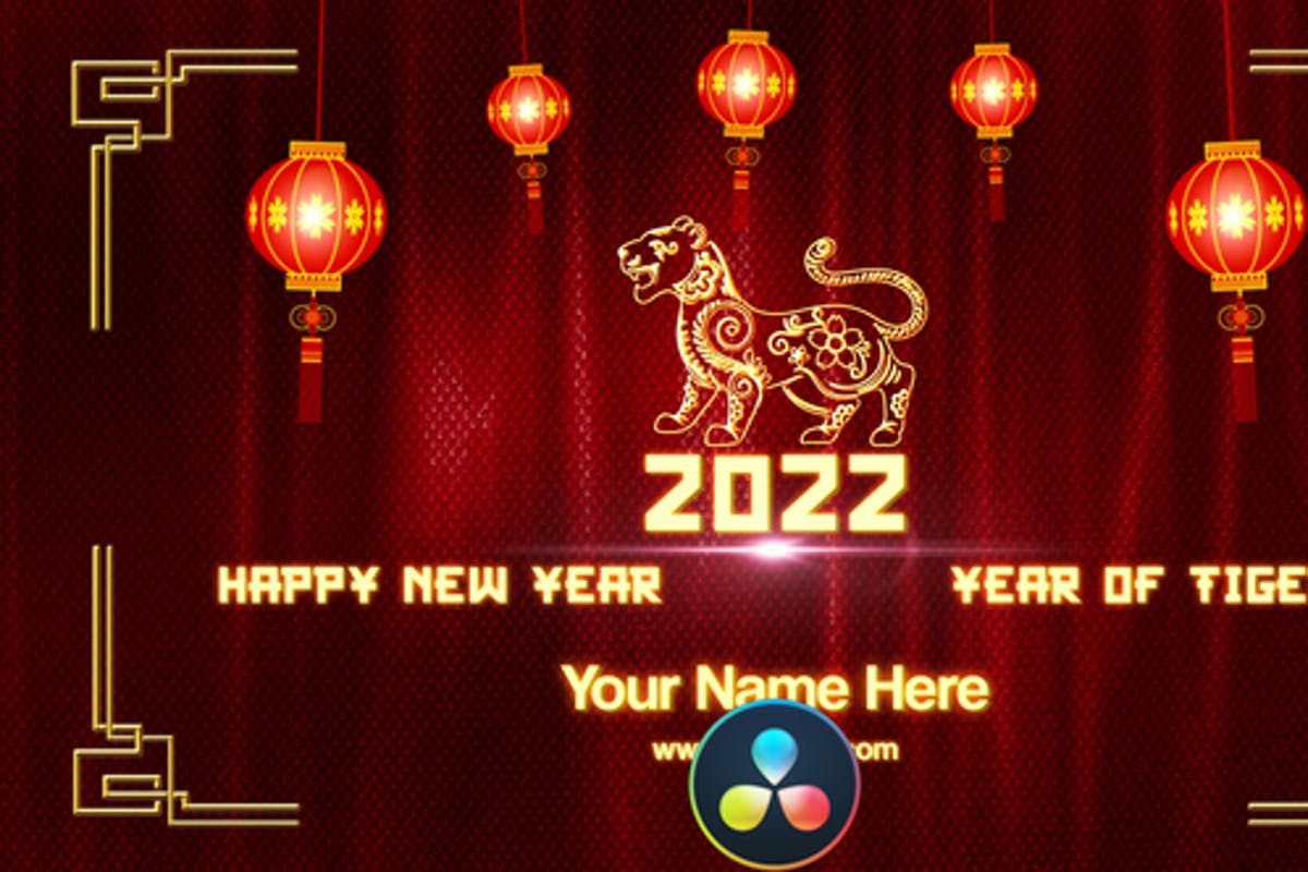 Chinese New Year 2022- DaVinci Resolve