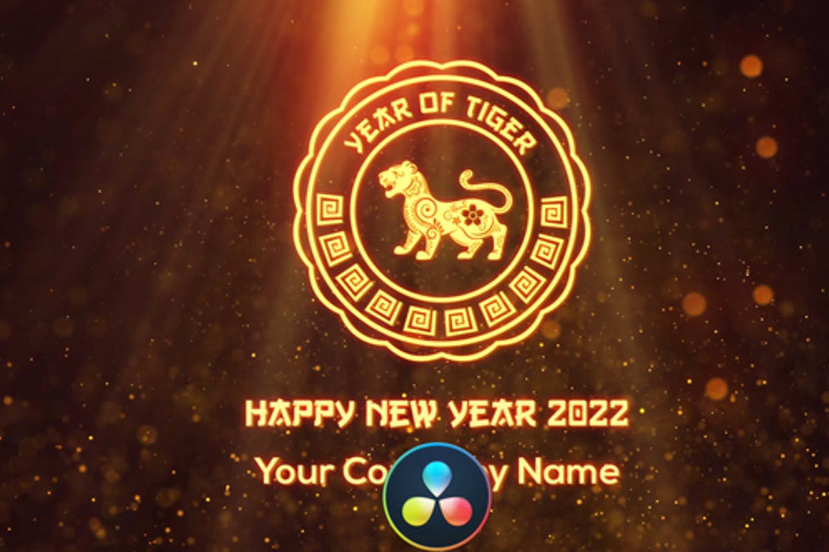 Chinese New Year 2022 For DaVinci Resolve
