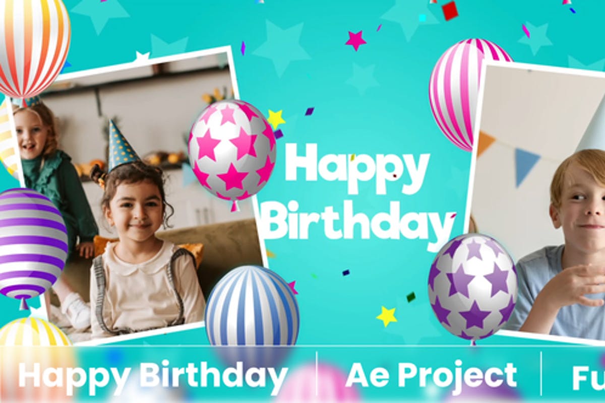 Happy Birthday 2 for After Effects