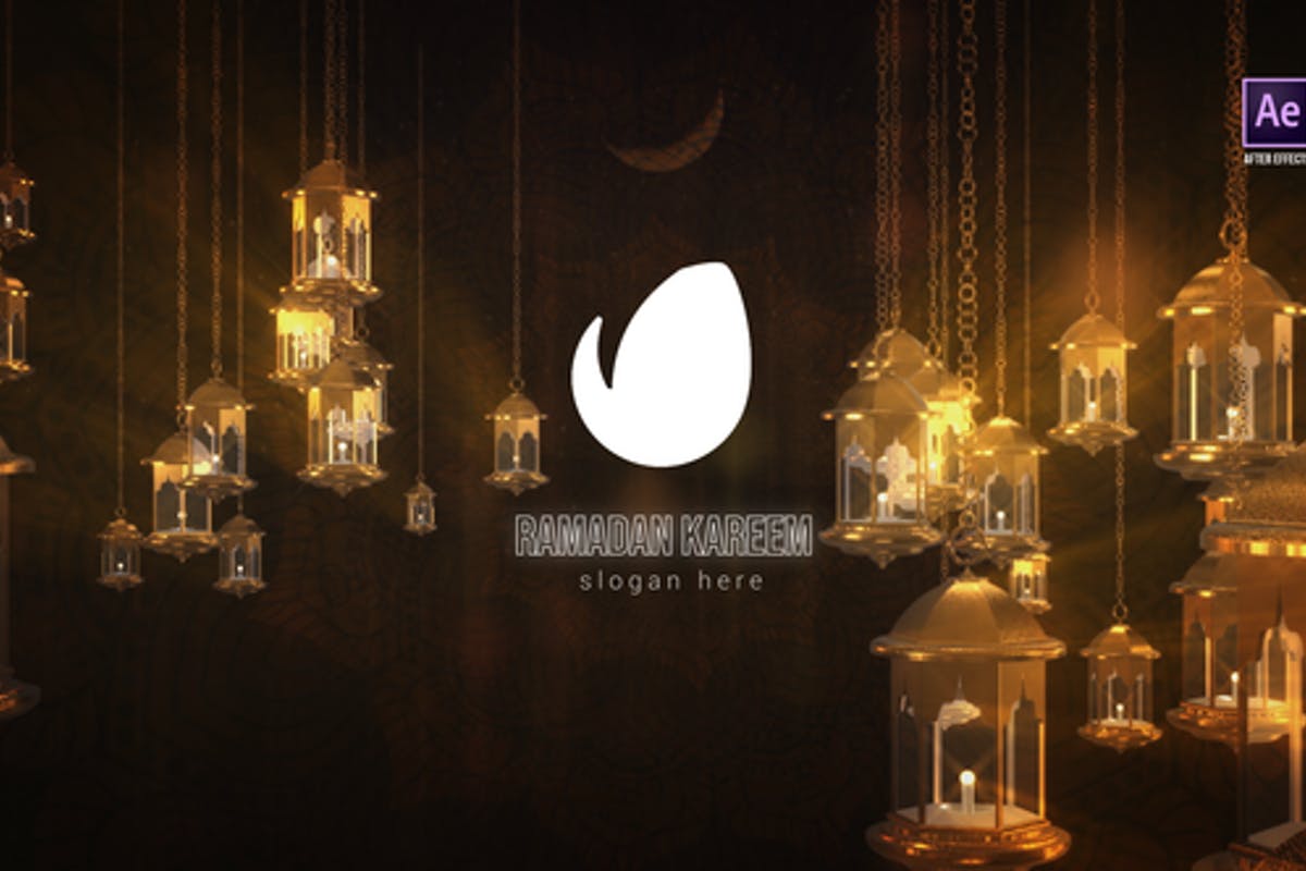 Ramadan Logo Reveal for After Effects