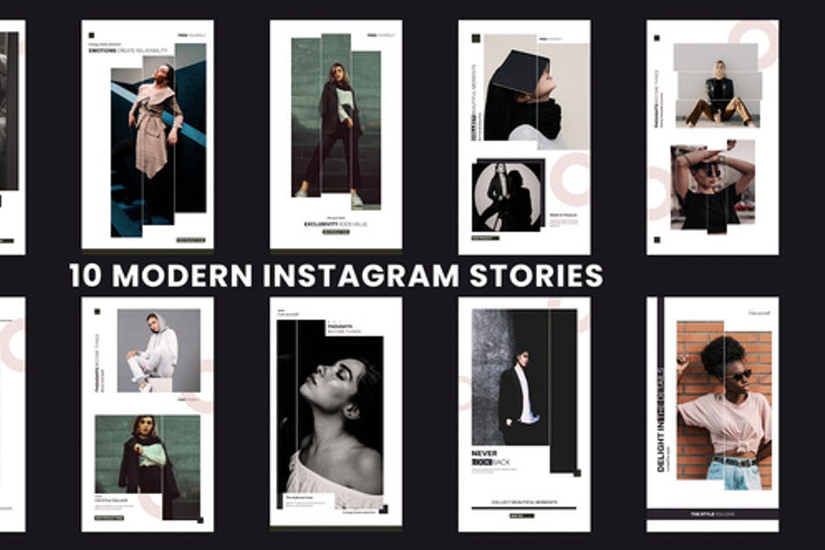 Modern Instagram Stories for After Effects