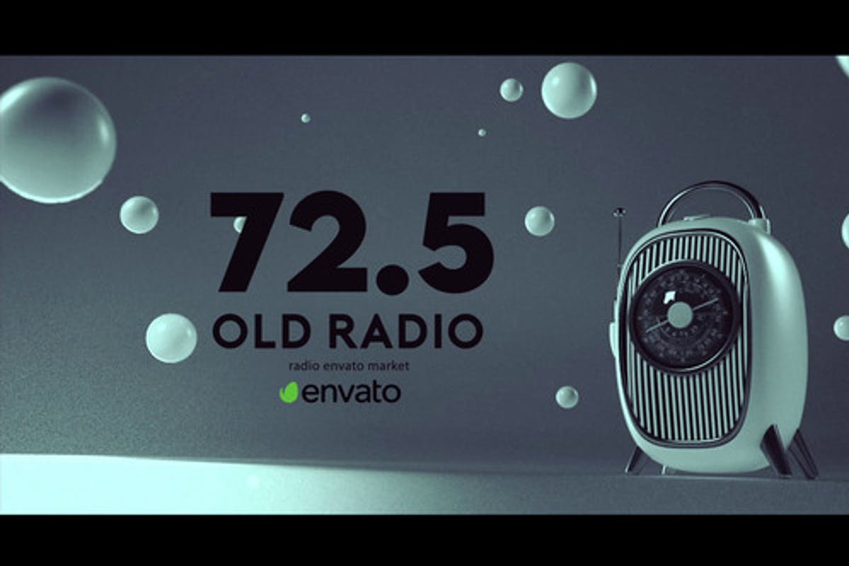 Old Radio Opener for After Effects