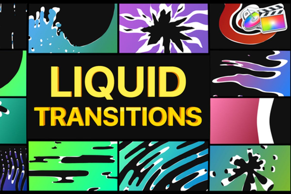 Fresh Liquid Transitions For Final Cut Pro