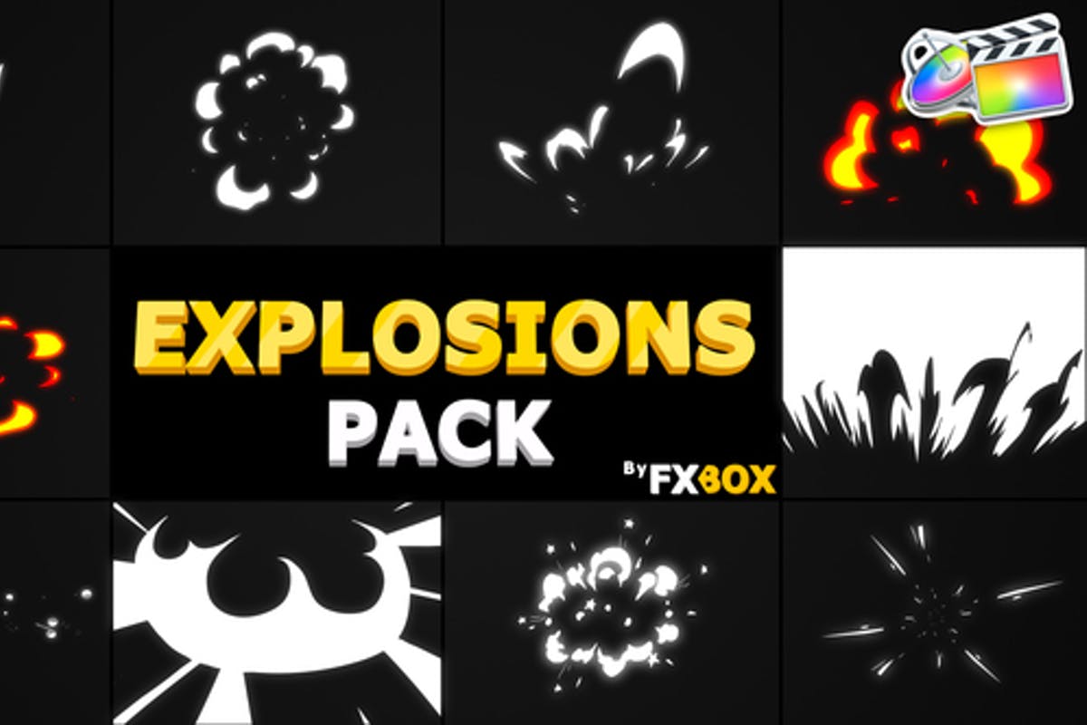 Explosions Pack For Final Cut Pro