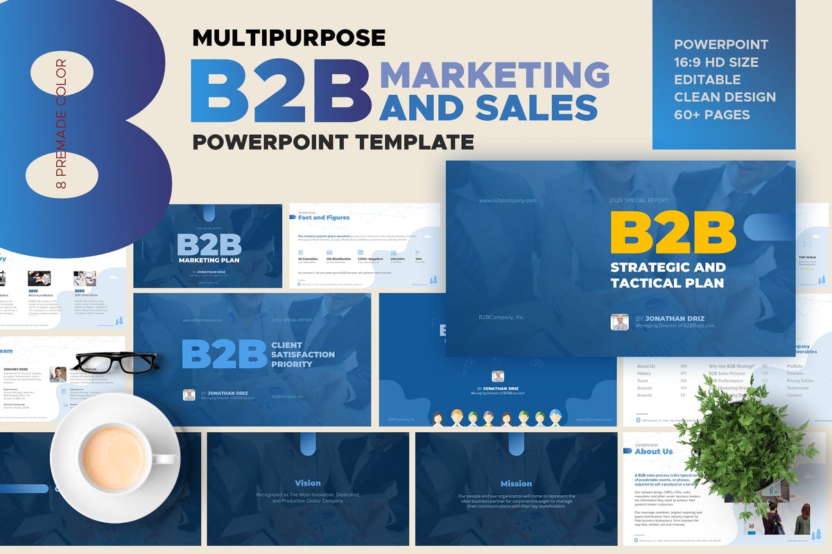 B2B Marketing and Sales Powerpoint