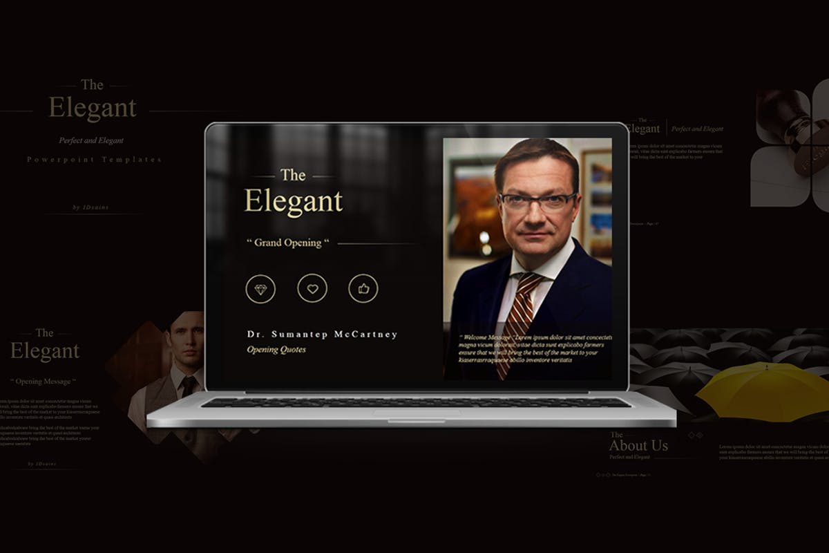 The Elegant Powerpoint Template
