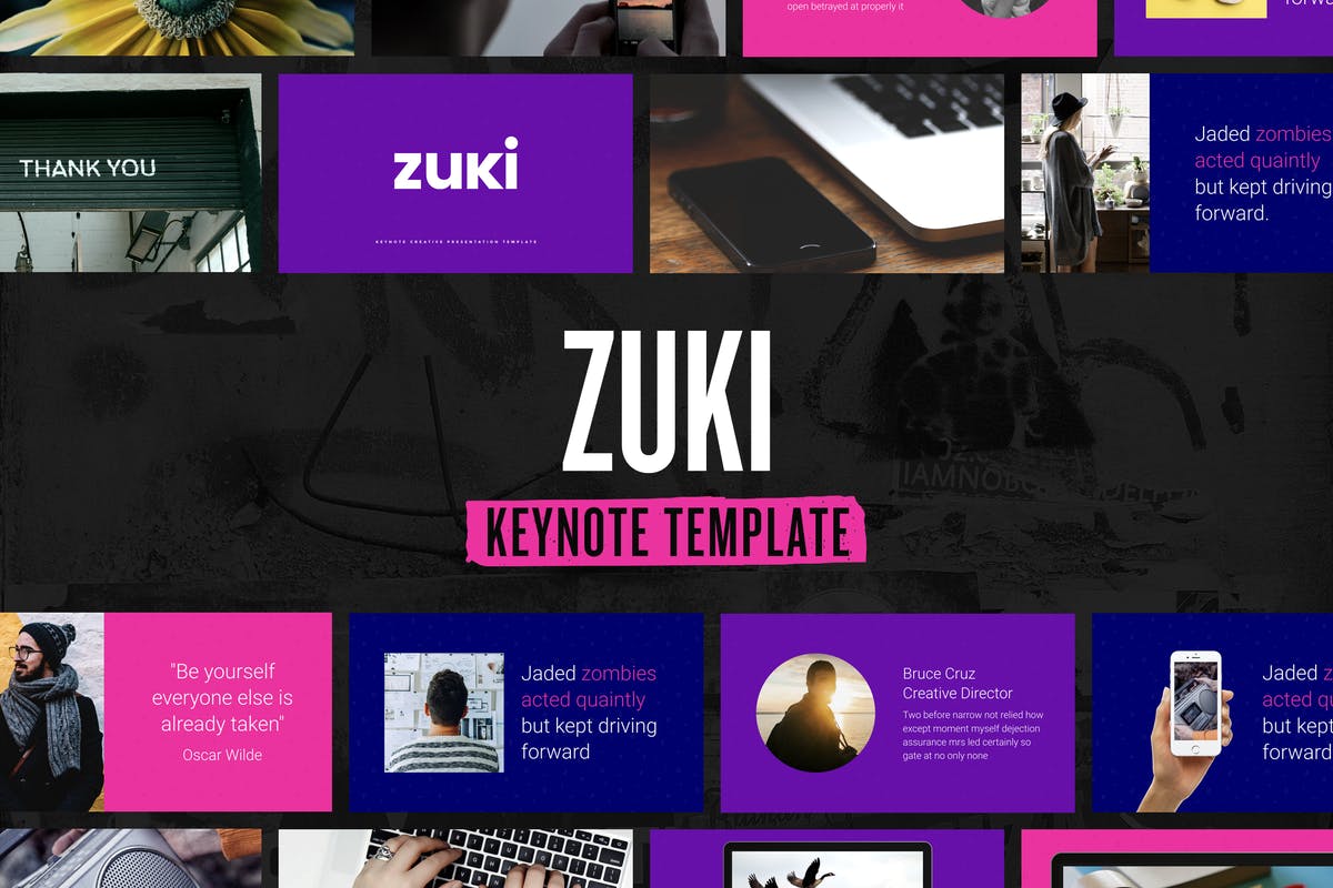 Zuki — Keynote Presentation Template