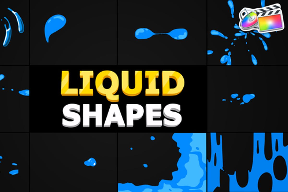 Liquid Shapes For Final Cut Pro