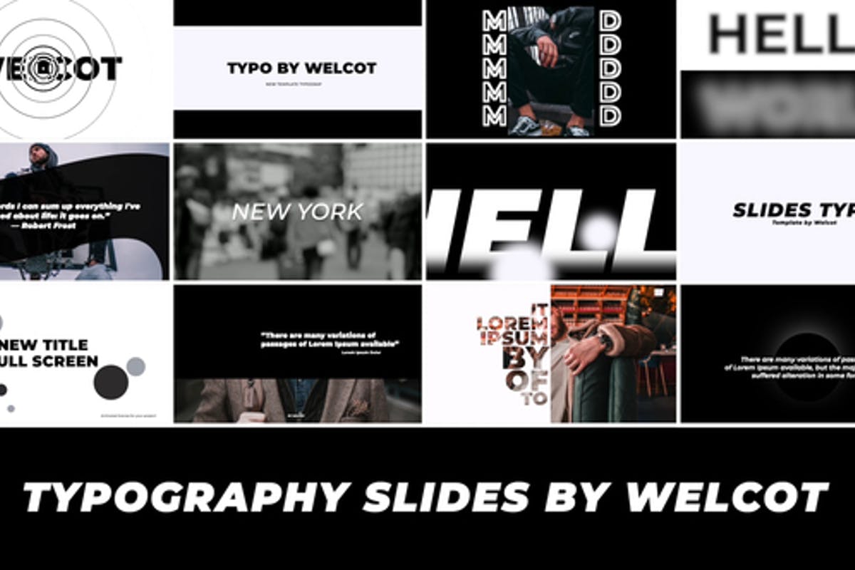 Slide Typography For Final Cut Pro