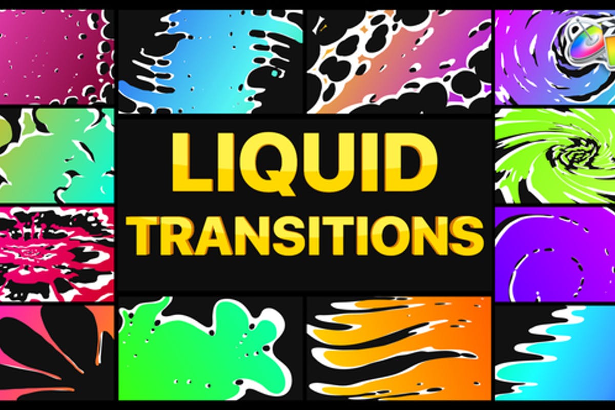 Gradient Liquid Transitions For Final Cut Pro