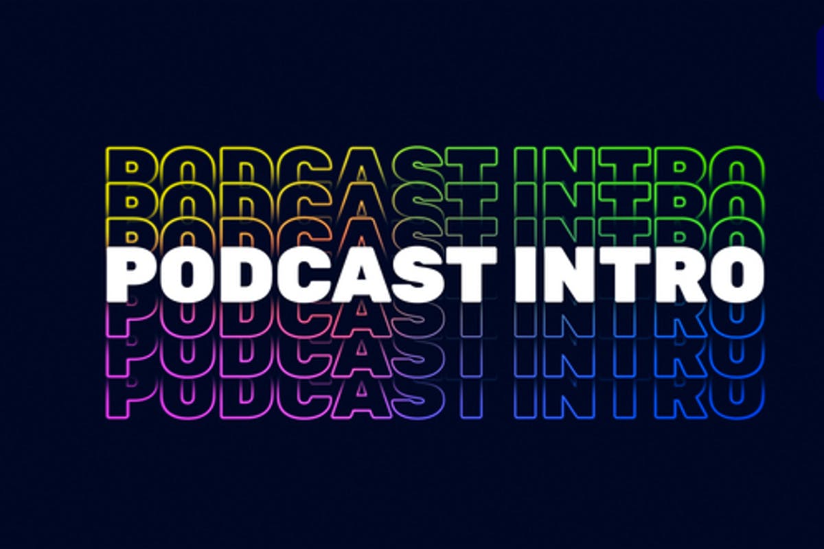 Podcast Intro for Premiere Pro Mogrt