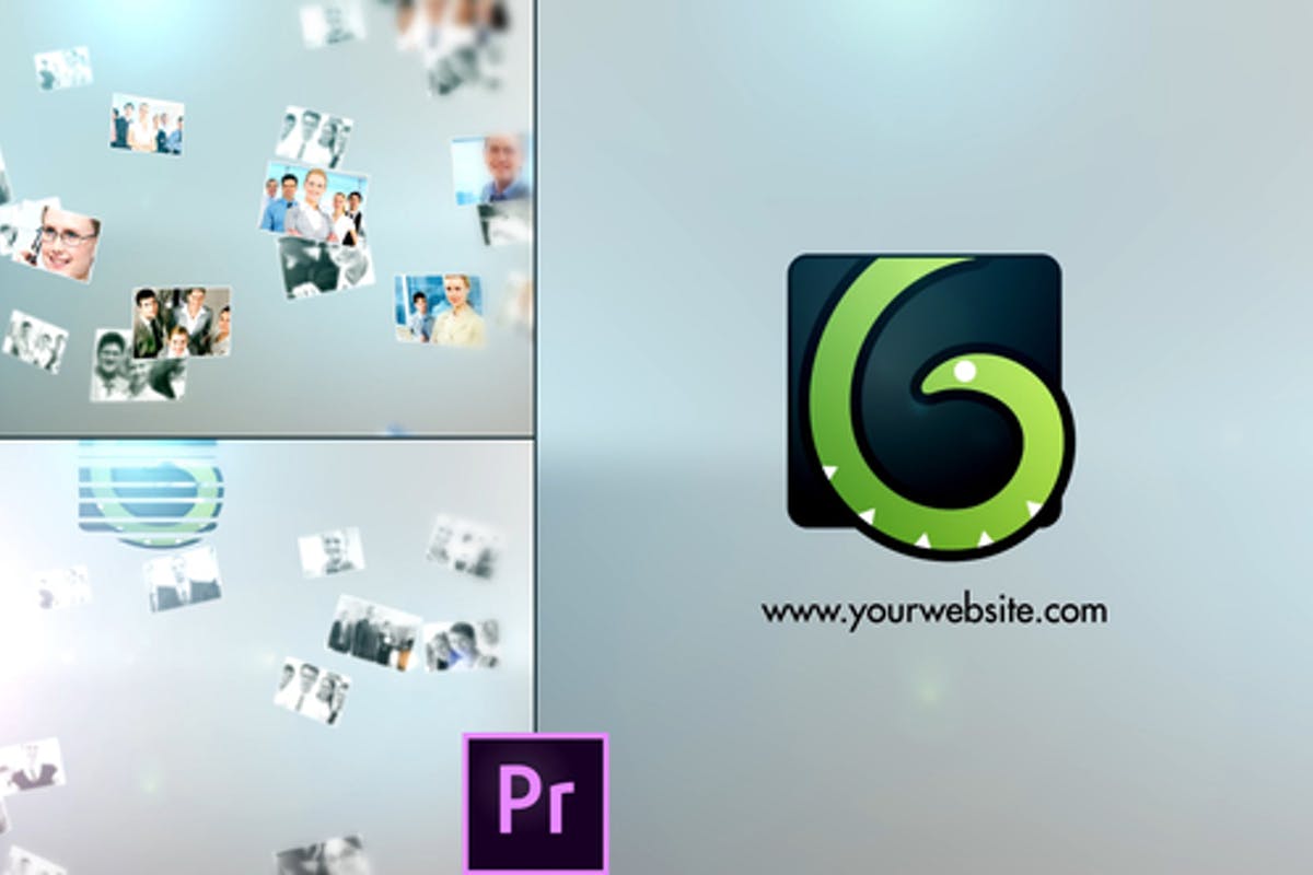 Multi Photos Logo - Premiere Pro