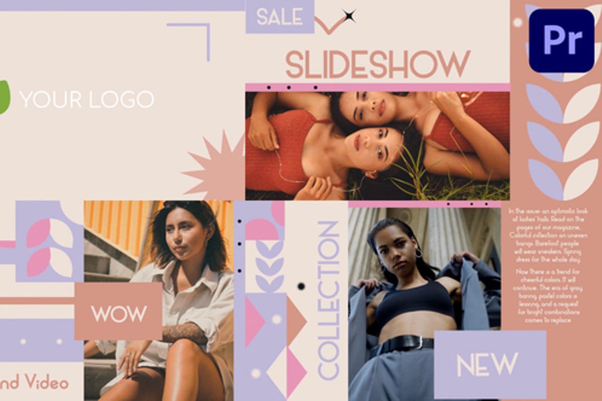 Sale Promo Slideshow for Premiere Pro