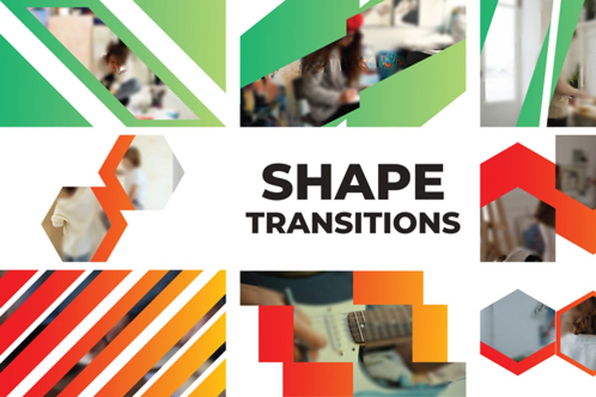 Corporate Shape Transitions After Effects