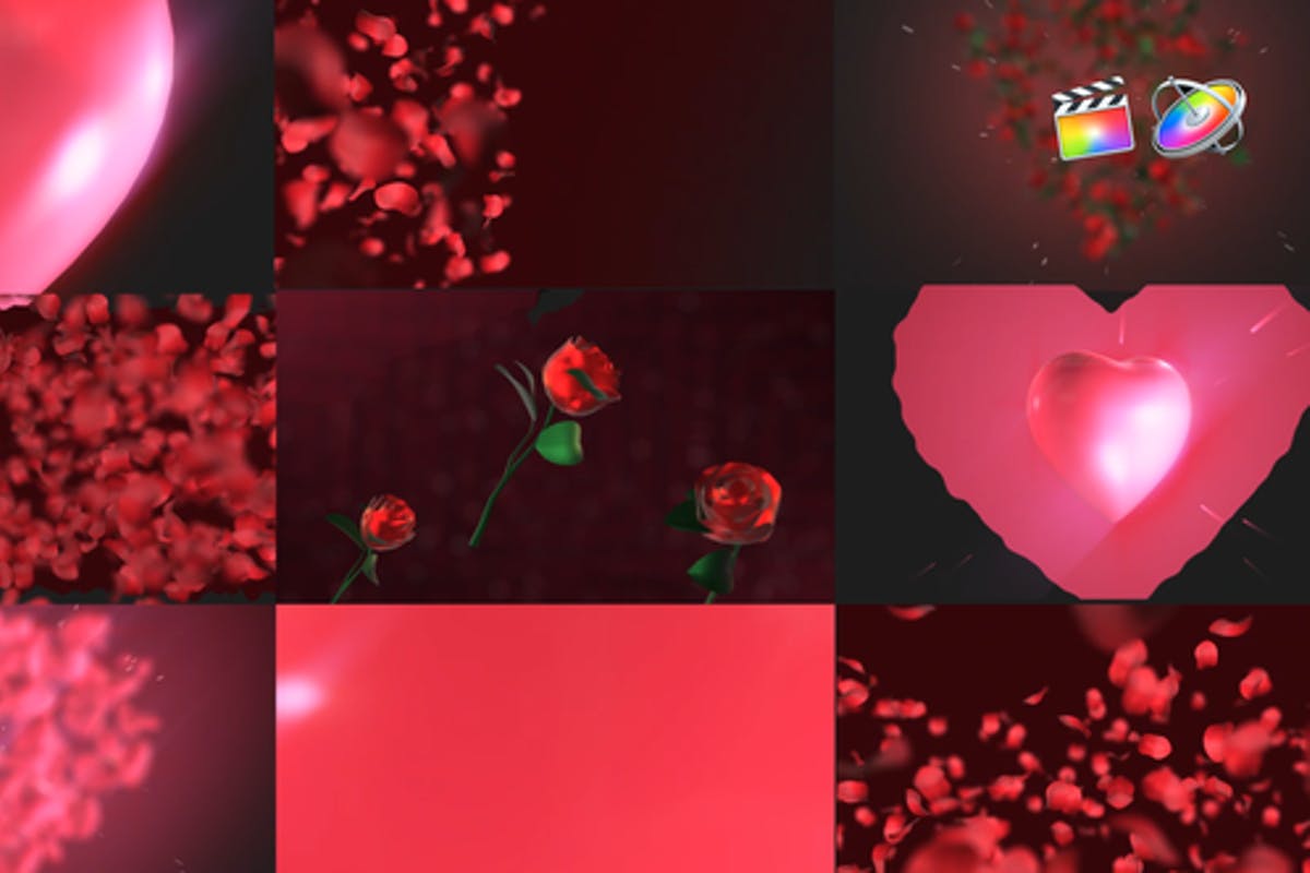 Valentine Transitions Pack for Final Cut Pro