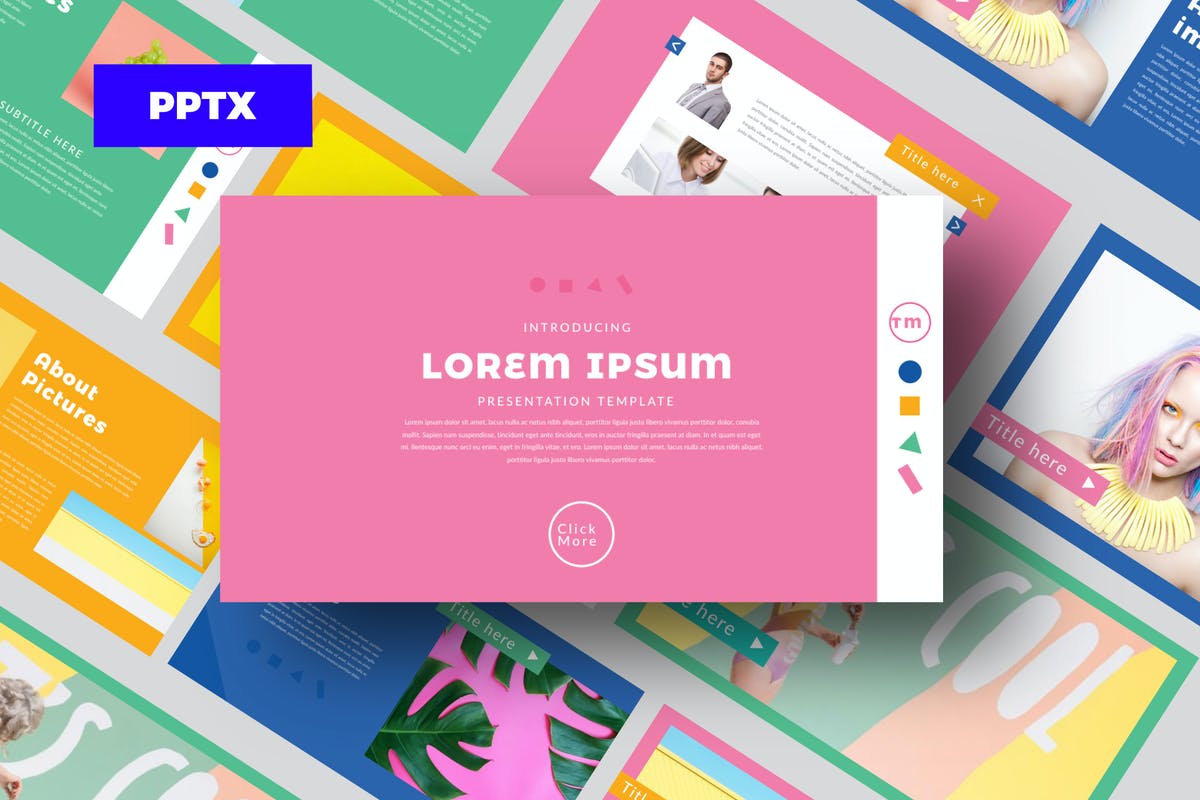 Color FUN - Powerpoint Template