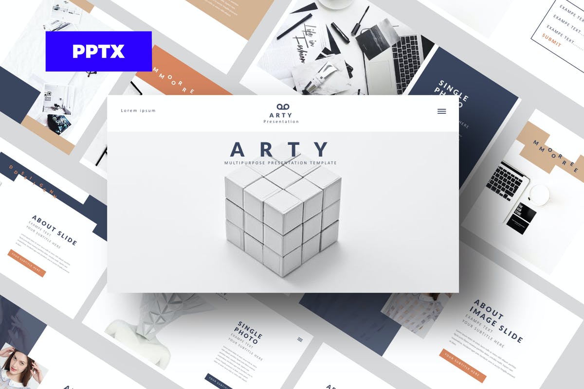 Arty - Powerpoint Template
