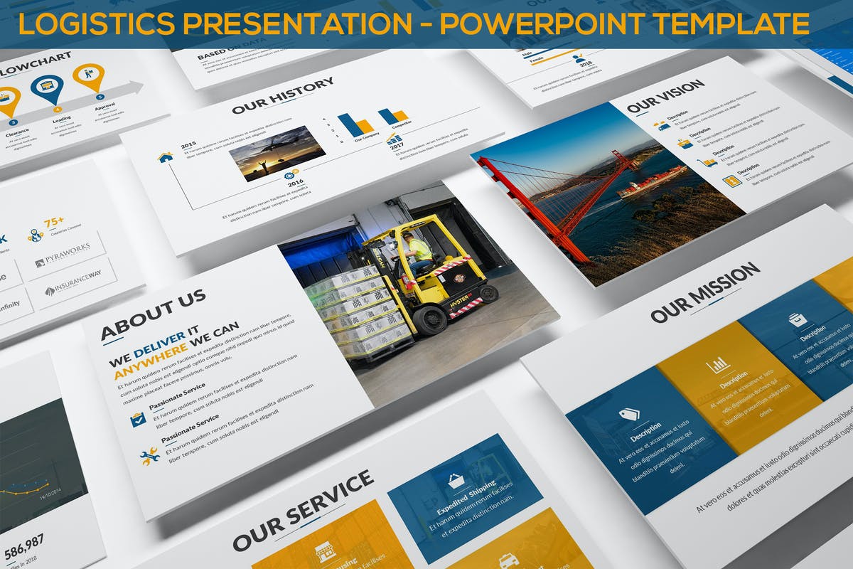 Logistics Presentation - Powerpoint Template