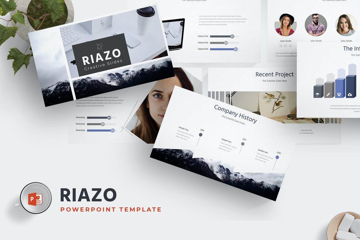 Riazo - Powerpoint Template