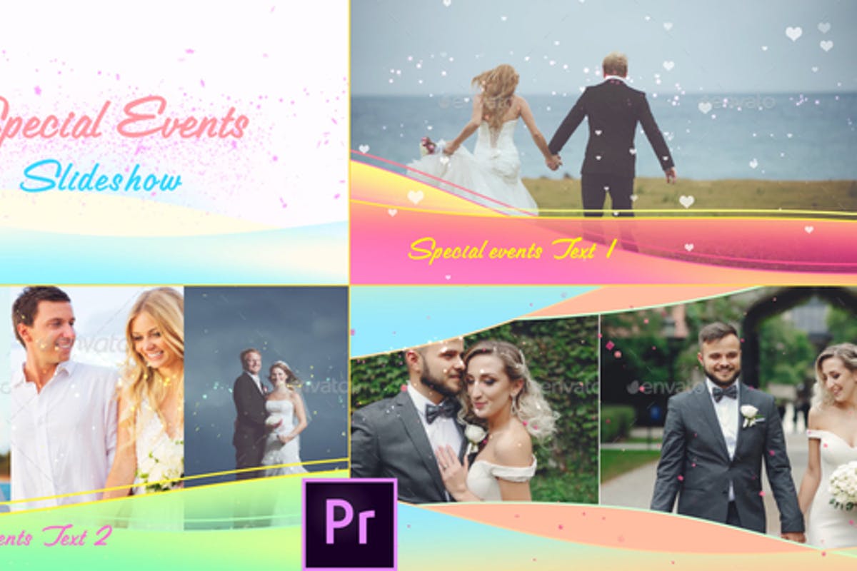 Special Events Slideshow - Premiere Pro