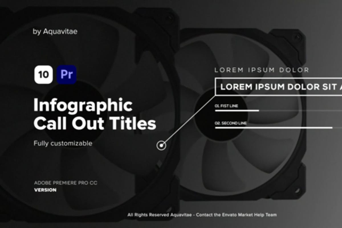 Infographic Call Out Titles l MOGRT for Premiere Pro