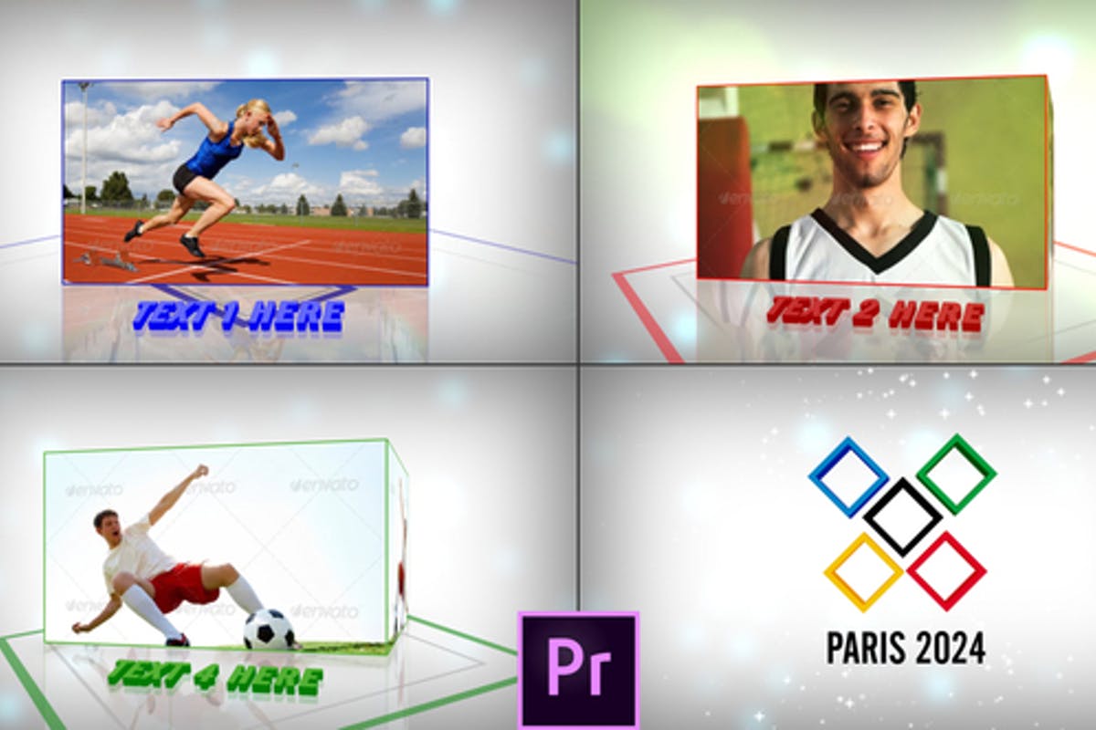 Multi Image Sports Package - Premiere Pro