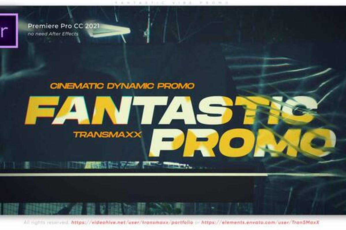 Fantastic Vibe Promo for Premiere Pro