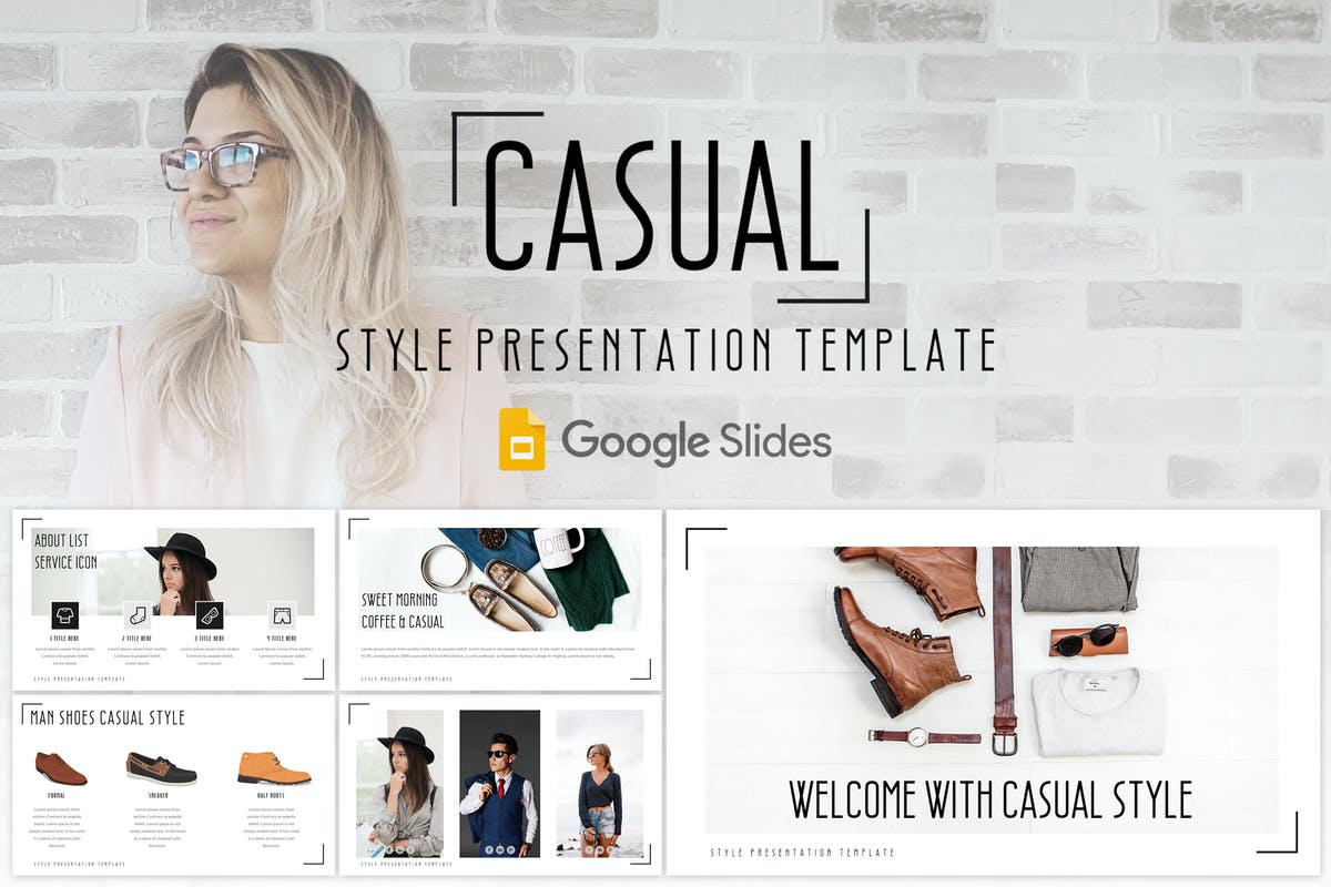 Casual - Google Slides Template