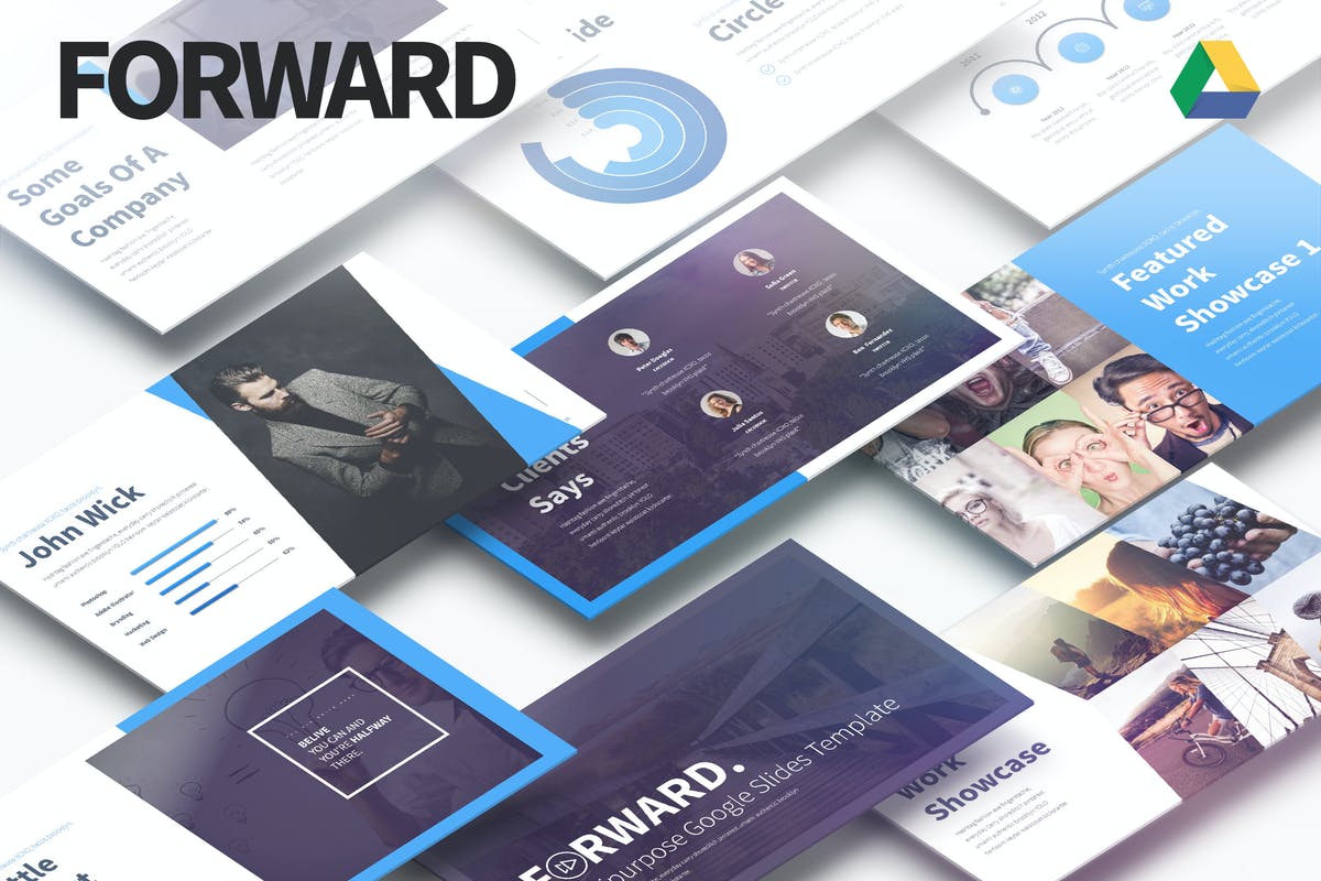 Forward - Multipurpose Google Slides Presentation