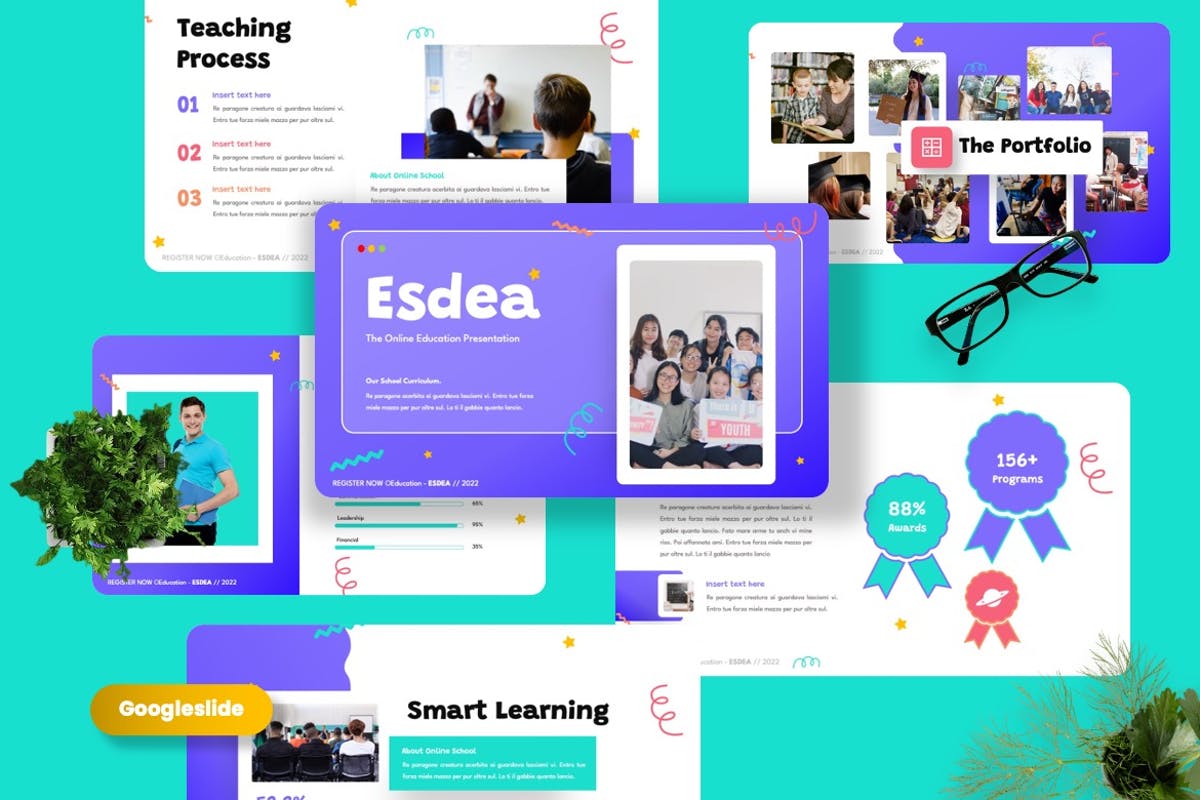 Esdea - Education Creative Googleslide Template