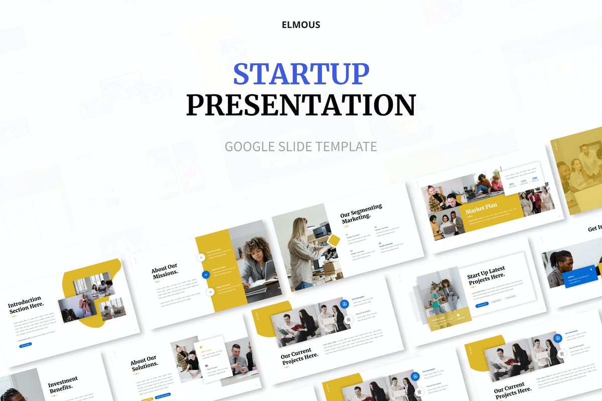 Startup Google Slide Template Presentation