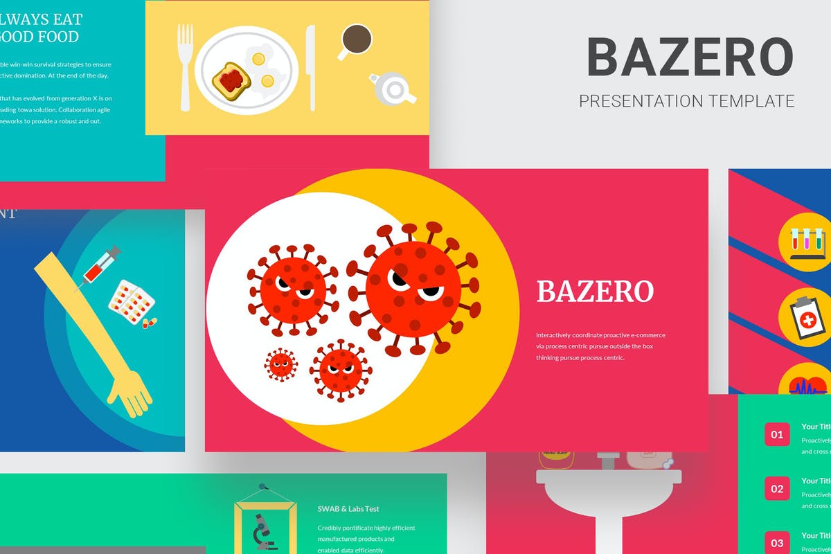 Bazero - Healthcare Education Google Slides