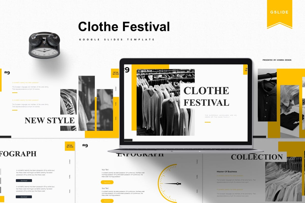 Clothe Festival | Google Slides Template
