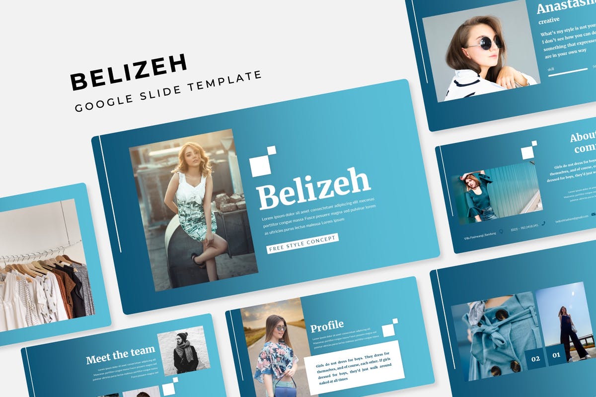 Belizeh - Google Slide Template