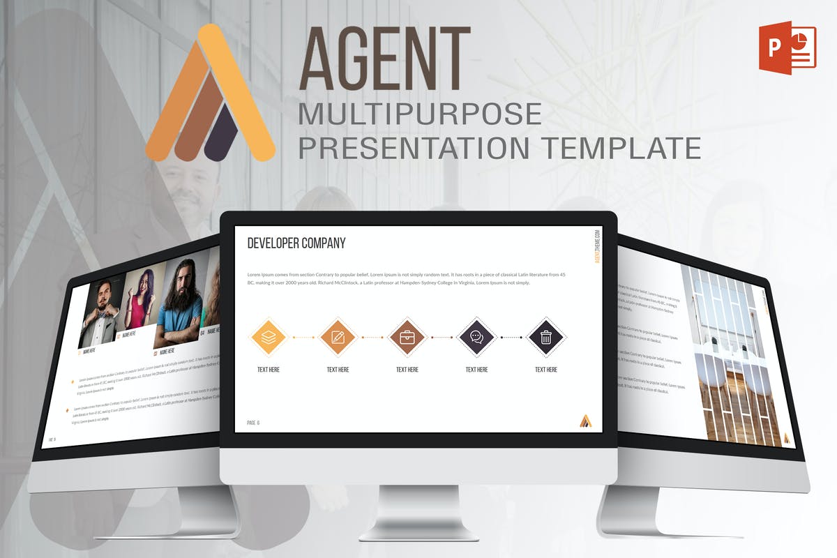 Agent - Powerpoint Template