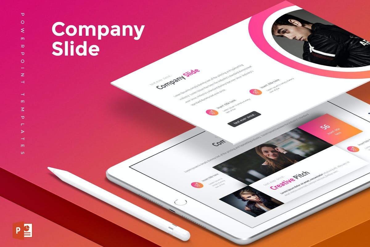 Company Slide - Powerpoint Template