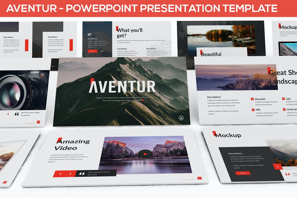 Aventur - Powerpoint Presentation Template