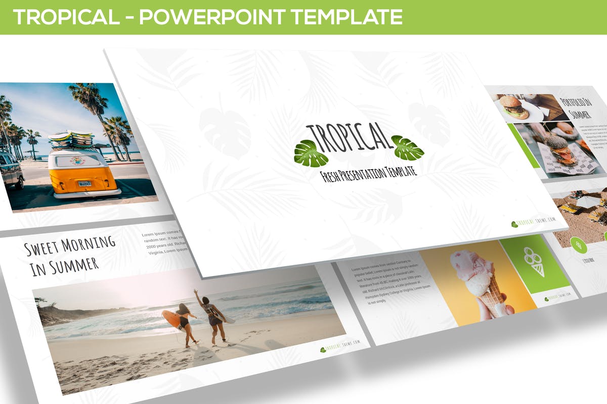Tropical - Powerpoint Template
