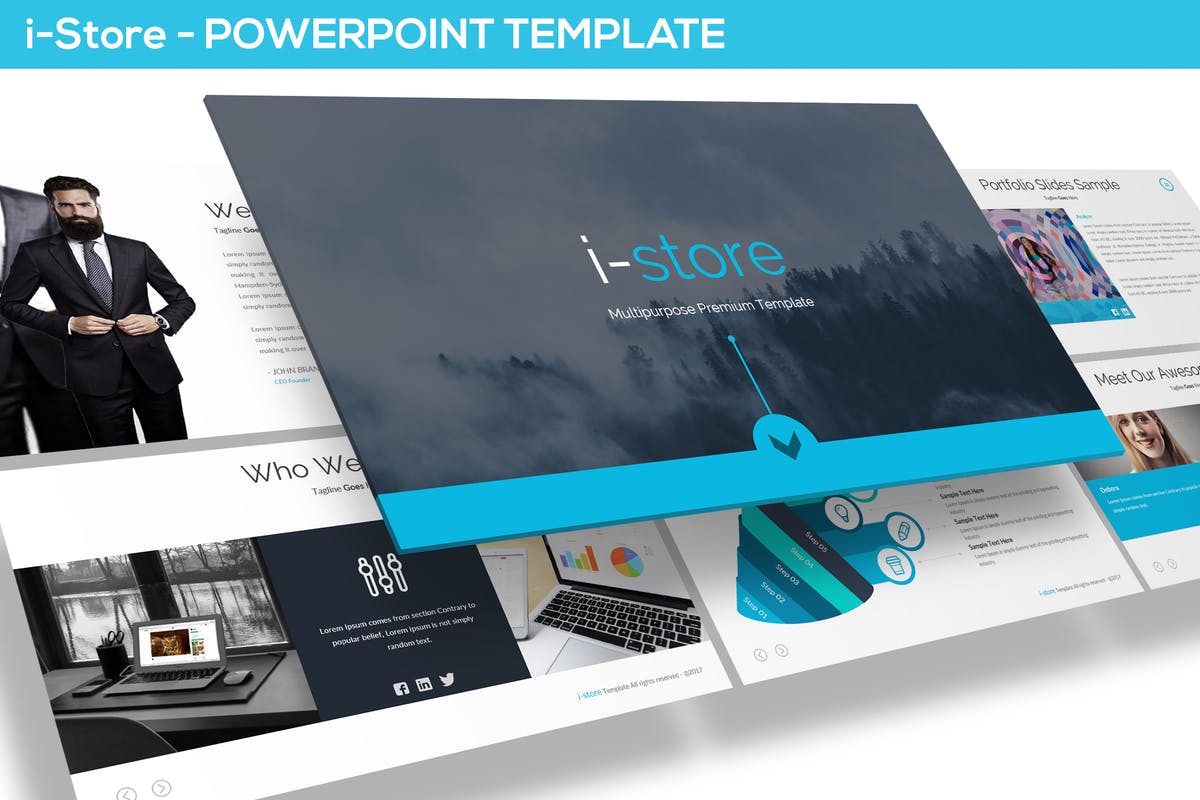 i-Store - Powerpoint Template
