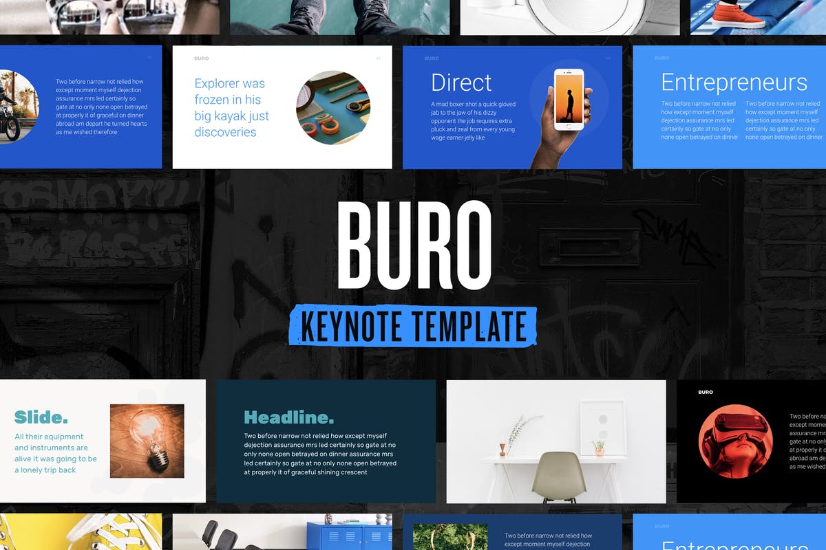 Buro — Keynote Presentation Template