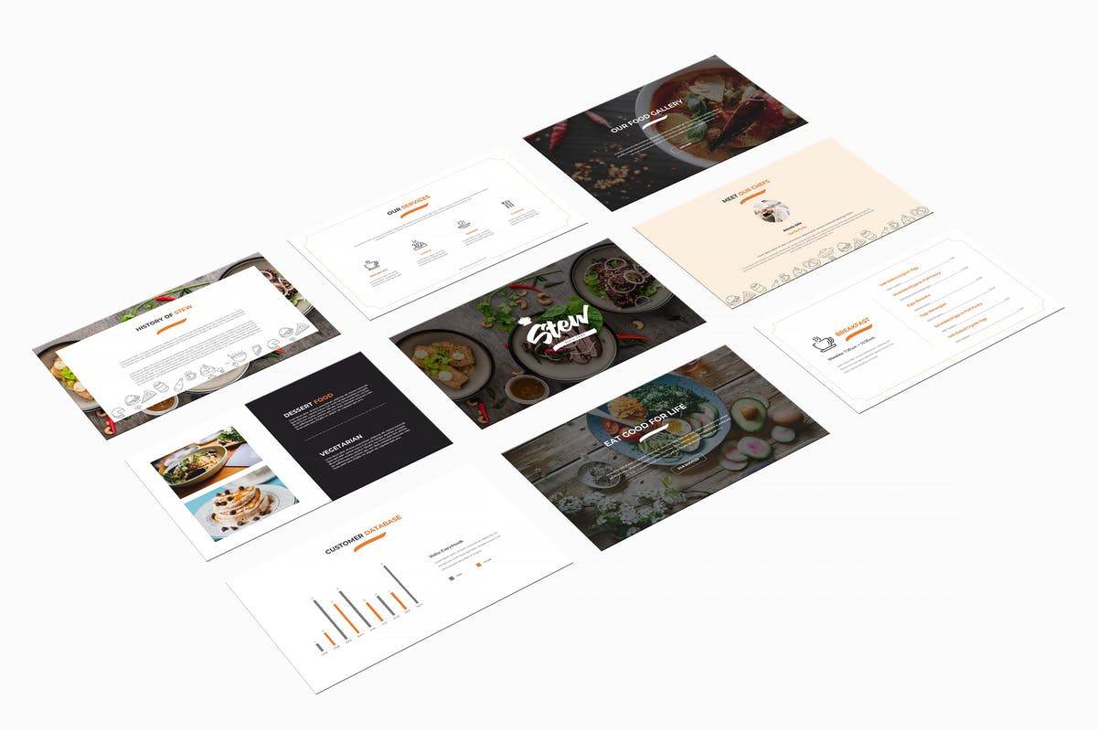 Stew : Food Presentation Keynote Template