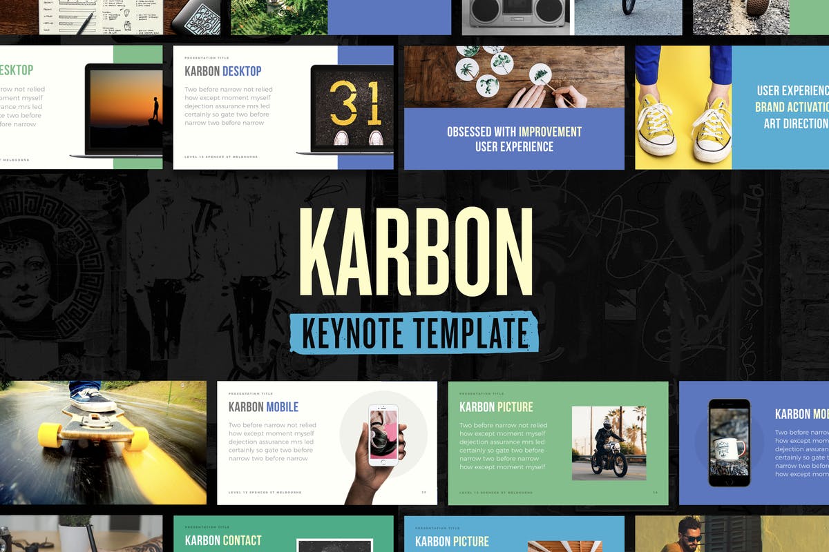 Karbon — Keynote Presentation Template